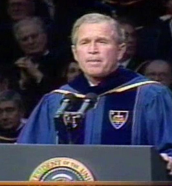 President George W. Bush's Commencement Speech